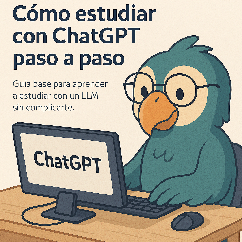 Cómo estudiar con ChatGPT paso a paso